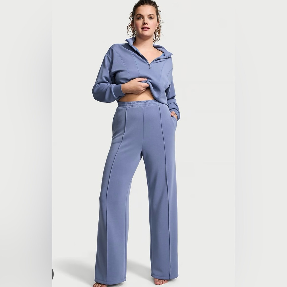 TALL Victoria's Secret Featherweight Knit Wide Leg Pants